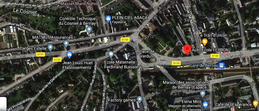 Permis auto Ecole à Bernay