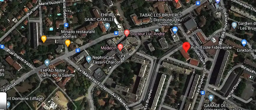 Permis auto Ecole à Sainte-Foy-lès-Lyon