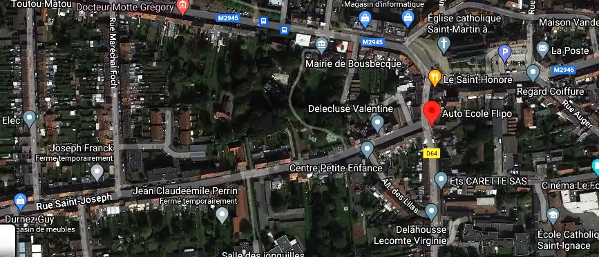 Permis auto Ecole à Bousbecque