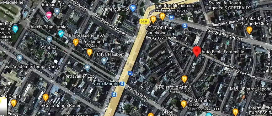 Permis auto Ecole à Rouen