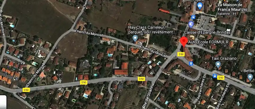 Permis auto Ecole à Brindas