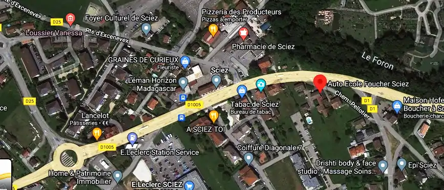 Permis auto Ecole à Sciez