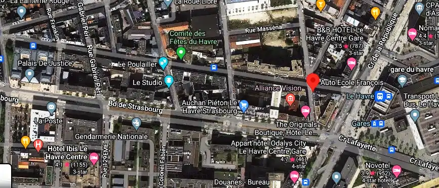 Permis auto Ecole à Le Havre