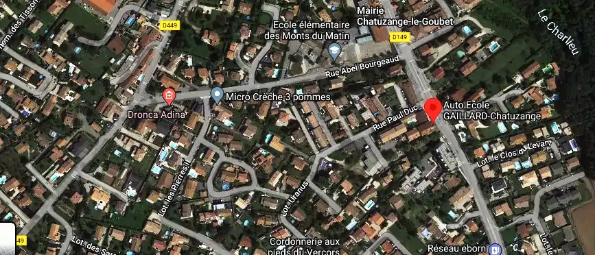 Permis auto Ecole à Chatuzange-le-Goubet