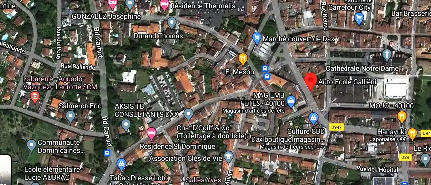 Permis auto Ecole à Dax