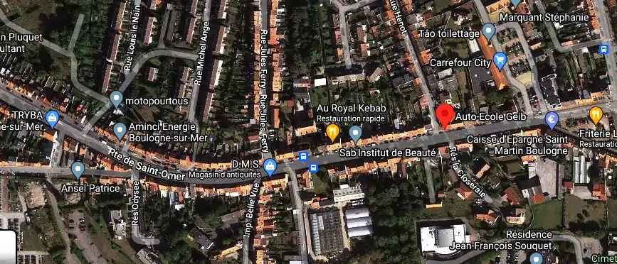 Permis auto Ecole à Saint-Martin-Boulogne