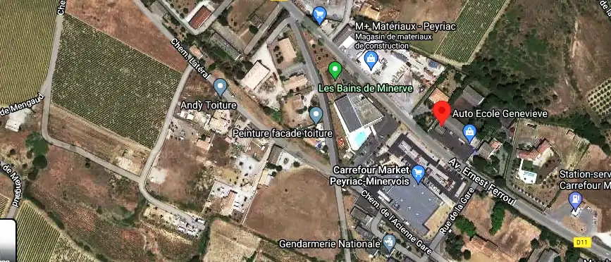 Permis auto Ecole à Peyriac-Minervois