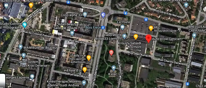 Permis auto Ecole à Lormont