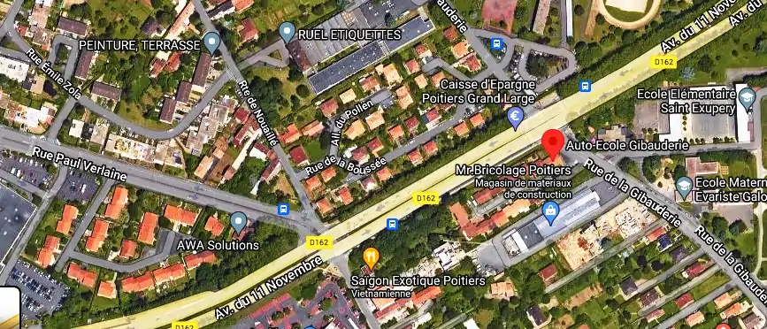 Auto-Ecole Gibauderie à Poitiers