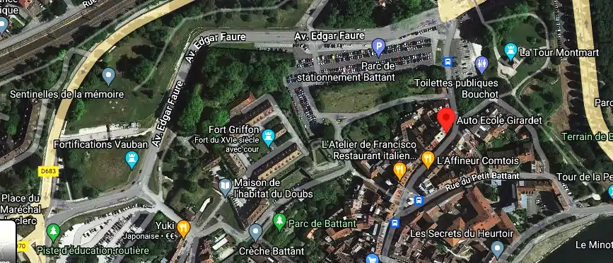 Permis auto Ecole à Besançon