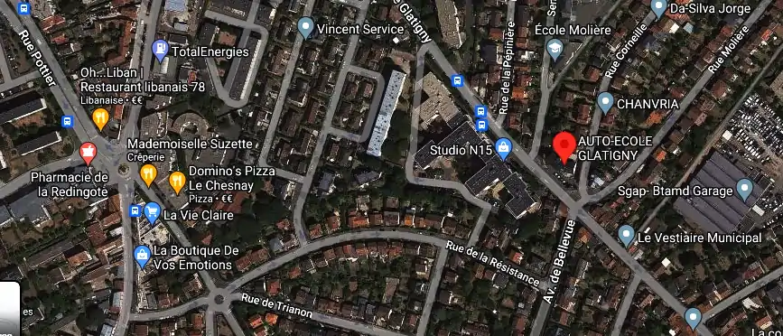 Permis auto Ecole à Le Chesnay-Rocquencourt