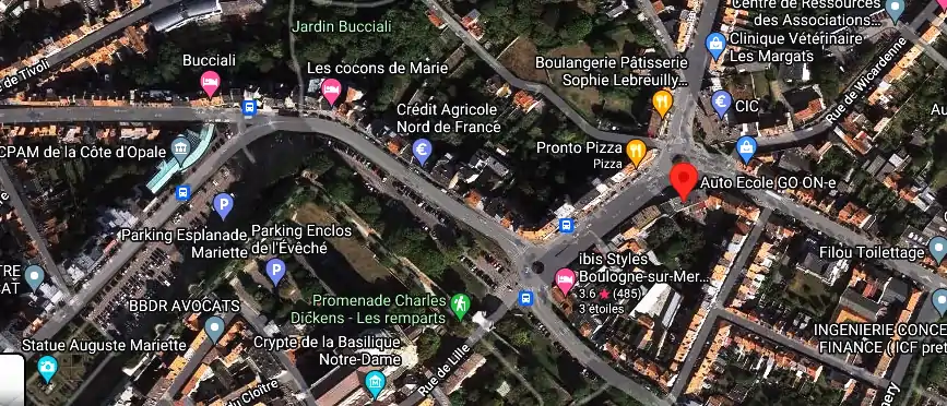 Permis auto Ecole à Boulogne-sur-Mer