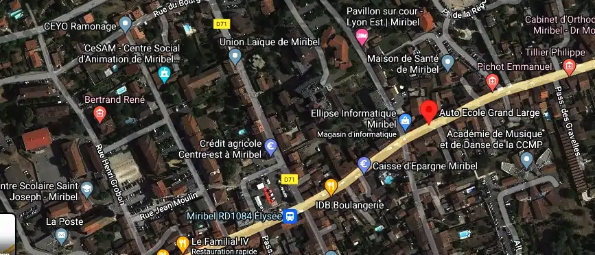 Permis auto Ecole à Miribel