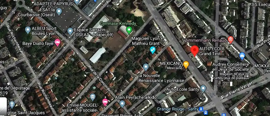 Permis auto Ecole à Lyon