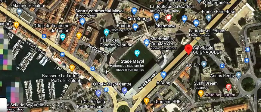 Permis auto Ecole à Toulon