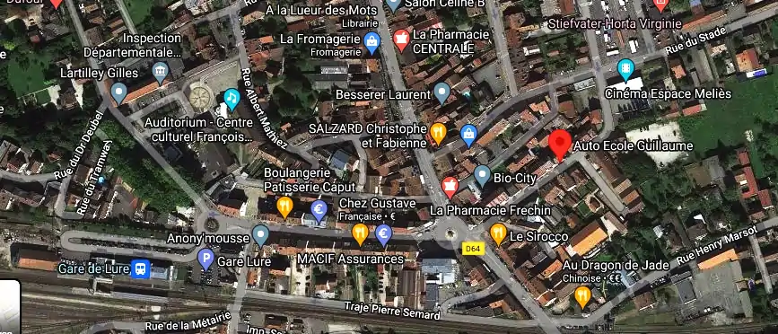 Permis auto Ecole à Lure