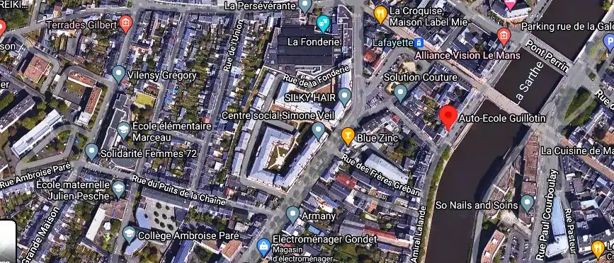 Permis auto Ecole à Le Mans