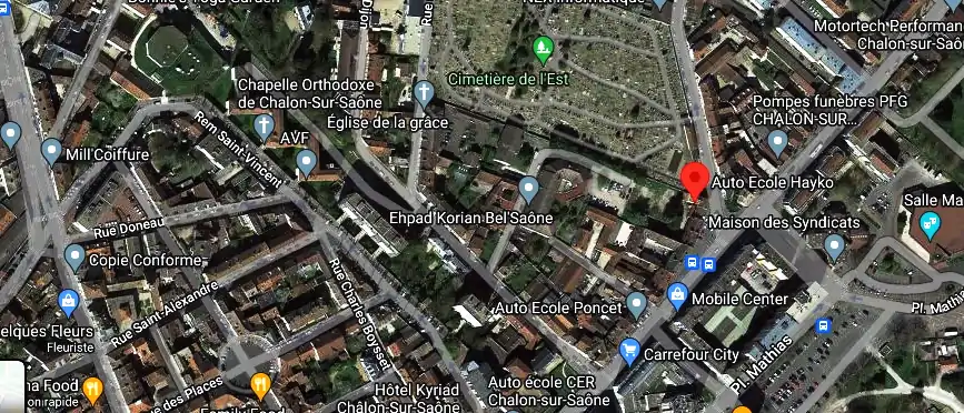 Permis auto Ecole à Chalon-sur-Saône