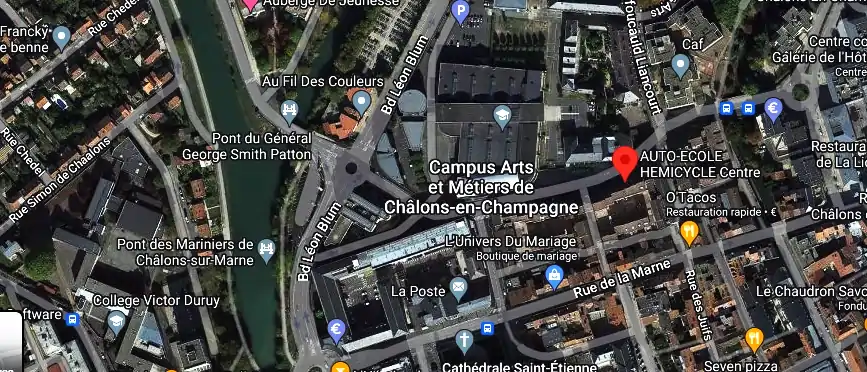 Permis auto Ecole à Châlons-en-Champagne