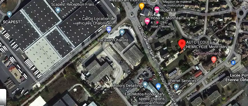 Permis auto Ecole à Châlons-en-Champagne