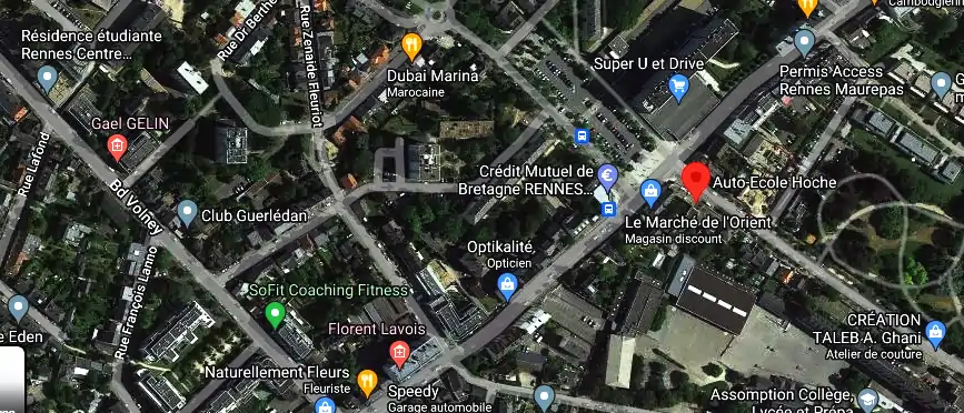 Permis auto Ecole à Rennes