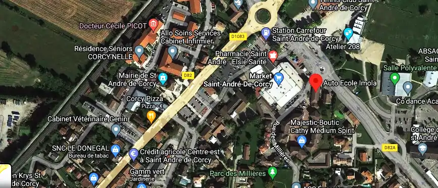 Permis auto Ecole à Saint-André-de-Corcy