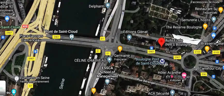 Permis auto Ecole à Boulogne-Billancourt