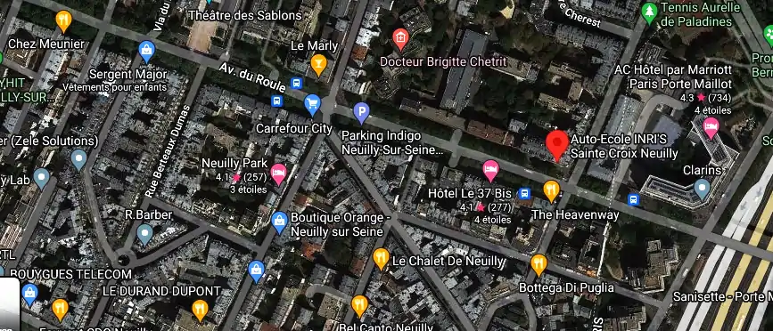 Permis auto Ecole à Neuilly-sur-Seine