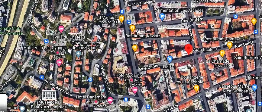 Permis auto Ecole à Nice