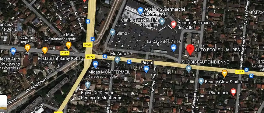 Permis auto Ecole à Montfermeil