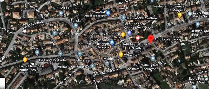 Permis auto Ecole à Saint-Saturnin-lès-Avignon