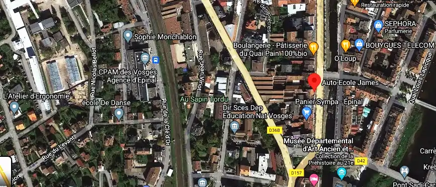 Permis auto Ecole à Épinal