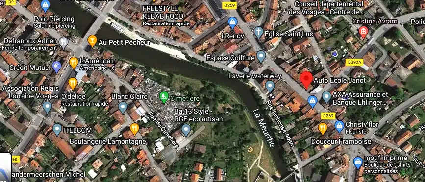 Permis auto Ecole à Raon-l'Étape