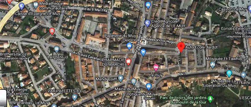 Permis auto Ecole à Le Muy