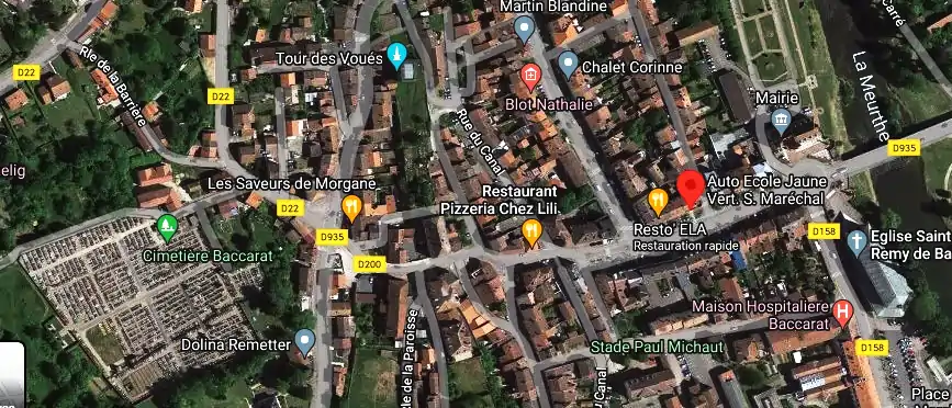 Permis auto Ecole à Baccarat