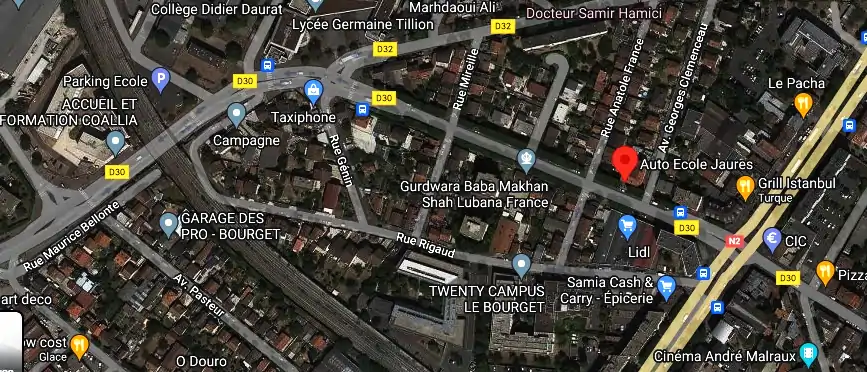 Permis auto Ecole à Le Bourget