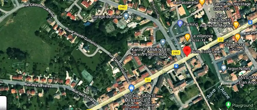 Permis auto Ecole à Sainte-Menehould