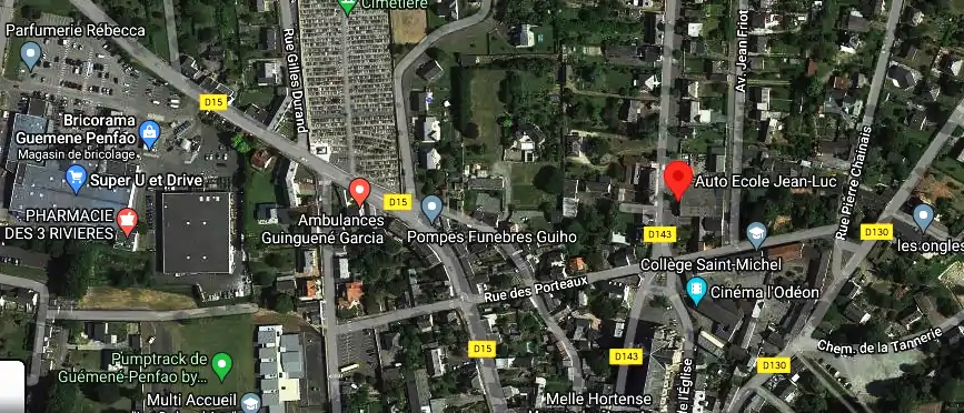 Permis auto Ecole à Guémené-Penfao