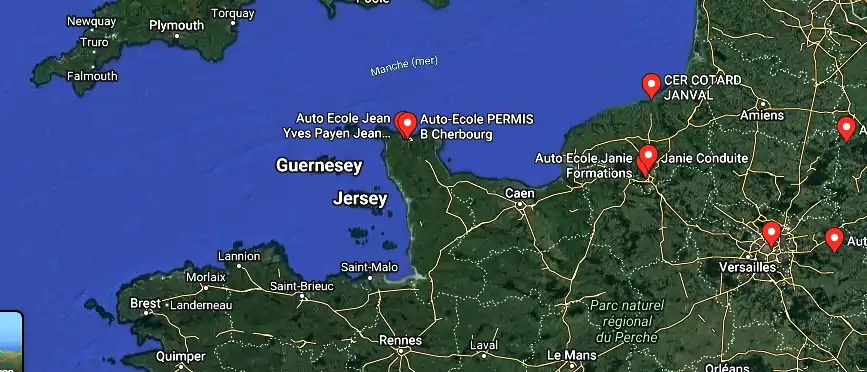 Permis auto Ecole à Cherbourg-en-Cotentin