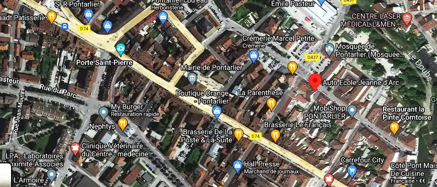 Permis auto Ecole à Pontarlier