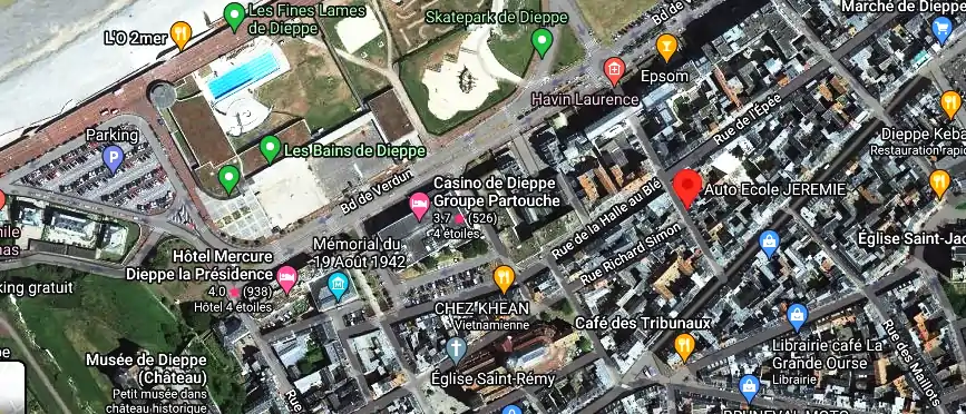 Permis auto Ecole à Dieppe