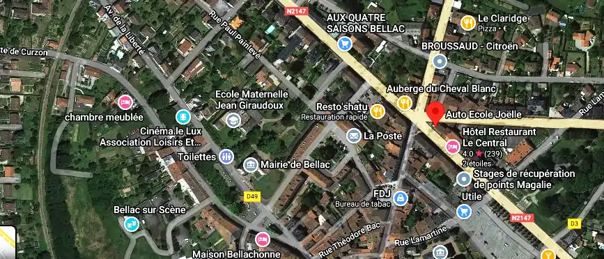 Permis auto Ecole à Bellac