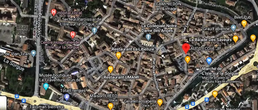 AUTO ECOLE JP à L'Isle-sur-la-Sorgue