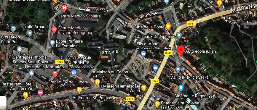 Permis auto Ecole à Saint-Pol-sur-Ternoise