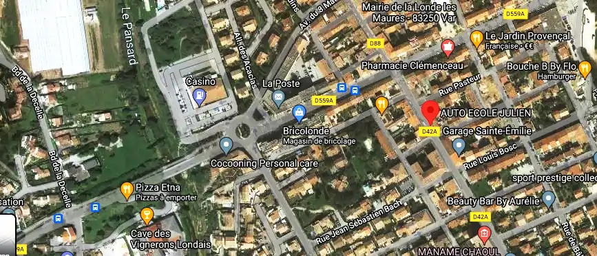 Permis auto Ecole à La Londe-les-Maures