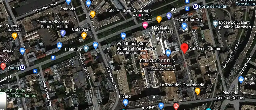 Permis auto Ecole à Paris