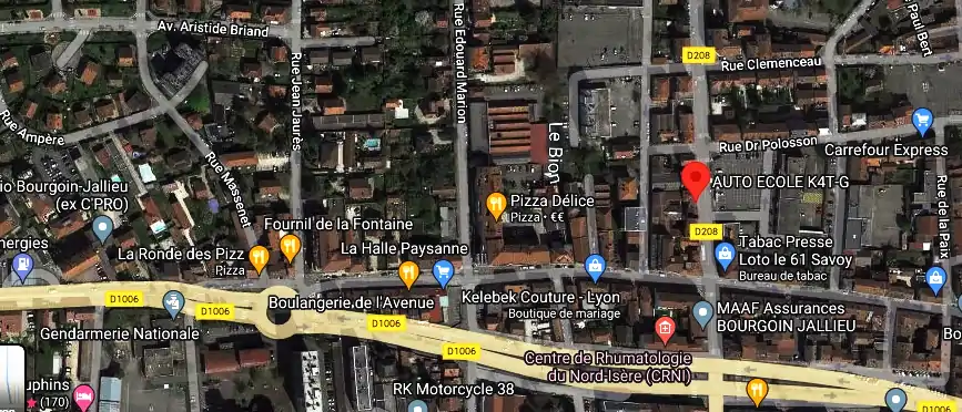 Permis auto Ecole à Bourgoin-Jallieu