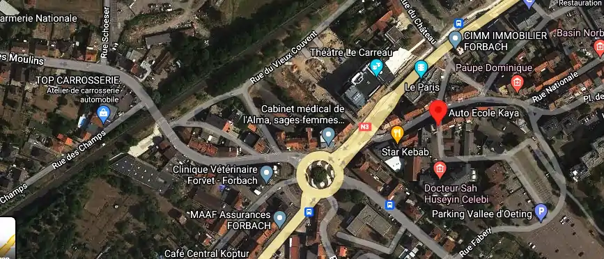 Permis auto Ecole à Forbach