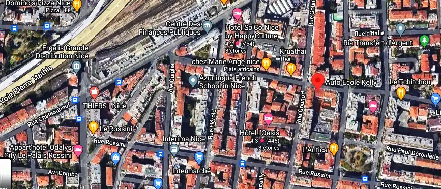 Permis auto Ecole à Nice