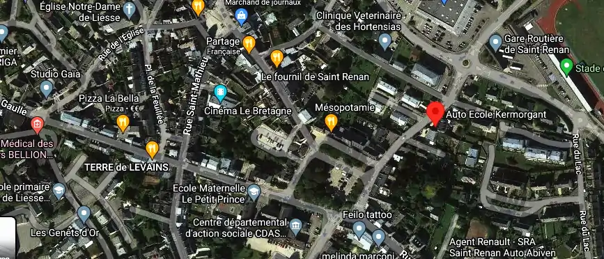 Permis auto Ecole à Saint-Renan